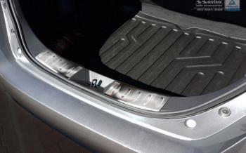 Ochranná lišta hrany kufru Nissan Leaf 2017- (hatchback, vnitřní, matná)