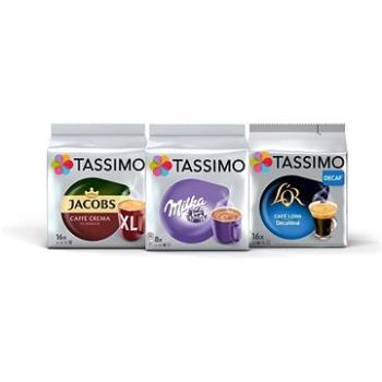 Tassimo PACK Alza II - Crema XL, Milka, Decaf (A000016724)