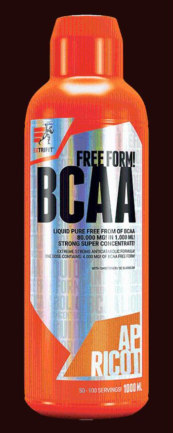 Extrifit BCAA 80000 Liquid 1000 ml apricot