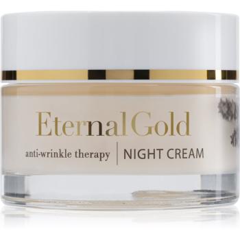 Organique Eternal Gold Anti-Wrinkle Therapy noční protivráskový krém pro suchou až citlivou pleť 50 ml