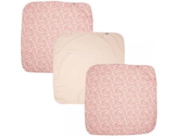 Bébé-Jou Mušelínová plenka 70x70 cm set Leopard Pink 3 ks