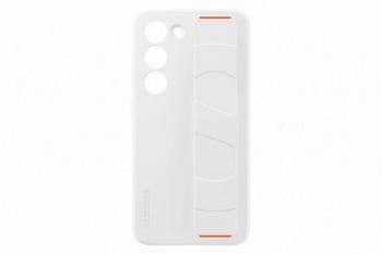 Samsung Silicone Grip Case Galaxy S23+, White EF-GS916TWEGWW