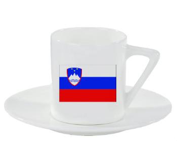 Espresso hrnek s podšálkem 100ml Slovinsko