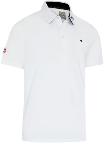 Callaway 3 Chev Odyssey Mens Bright White L Polo košile