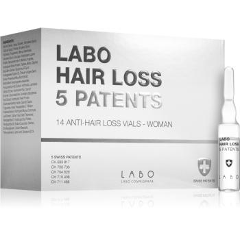 Labo Hair Loss 5 Patents intenzivní kúra proti vypadávání vlasů pro ženy 14x3,5 ml