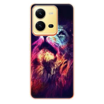 Odolné silikonové pouzdro iSaprio - Lion in Colors - Vivo X80 Lite 5G