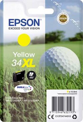 Epson Ink T3474, 34XL originál žlutá C13T34744010