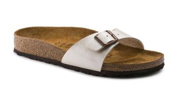 Birkenstock Madrid Graceful Pearl White Narrow Fit bílé 940153