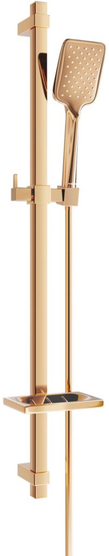MEXEN/S DQ62 posuvný sprchový set, růžové zlato 785624581-60