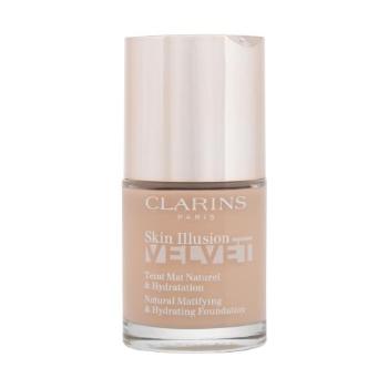 Clarins Skin Illusion Velvet 30 ml make-up pro ženy 108.3N na smíšenou pleť; na mastnou pleť; na dehydratovanou pleť