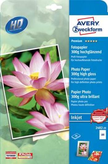 Fotopapír Avery-Zweckform Premium Inkjet 2482-20, A4, 20 listů