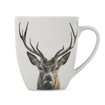 Porcelánový hrnek s jelenem Red Deer - 12*9*10cm/0,4L SCBBEH