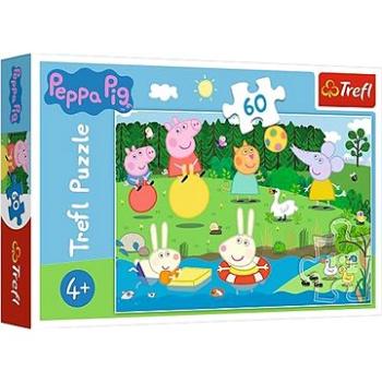 Trefl Puzzle Prasátko Peppa Prázdninová zábava 60 dílků (5900511173260)
