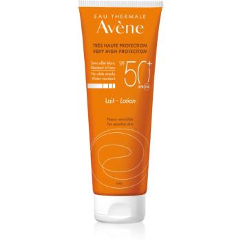 Avène Sun Sensitive ochranné mléko pro citlivou pokožku SPF 50+ 250 ml