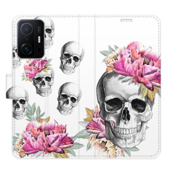 Flipové pouzdro iSaprio - Crazy Skull - Xiaomi 11T / 11T Pro