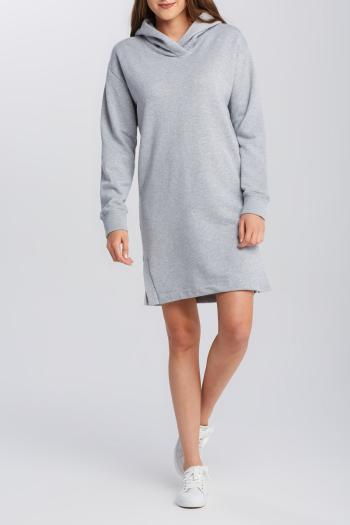 MIKINOVÉ ŠATY GANT D2. PP HOODIE DRESS šedá XS