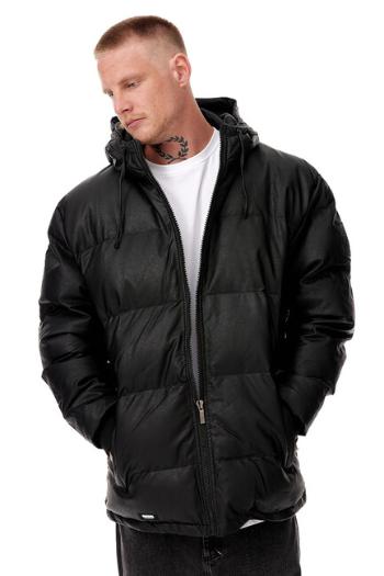 Mass Denim Jacket Empire Hoody black leather - 2XL