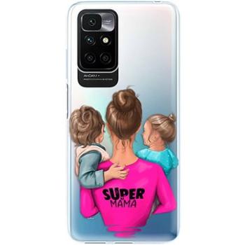 iSaprio Super Mama pro Boy and Girl pro Xiaomi Redmi 10 (smboygirl-TPU3-Rmi10)