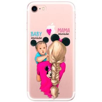 iSaprio Mama Mouse Blonde and Boy pro iPhone 7/ 8/ SE 2020/ SE 2022 (mmbloboy-TPU2_i7)