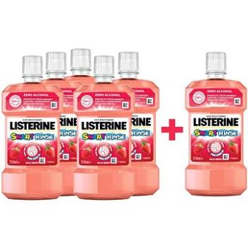 LISTERINE Smart Rinse Kids Berry 6× 250 ml (ZUB537s6)