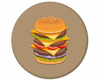 Magnet kulatý plast Hamburger