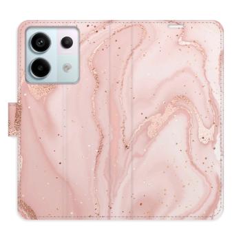 Flipové pouzdro iSaprio - RoseGold Marble - Xiaomi Redmi Note 13 Pro 5G / Poco X6 5G