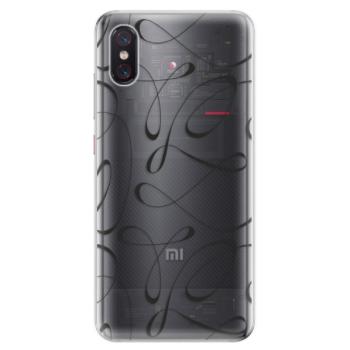 Odolné silikonové pouzdro iSaprio - Fancy - black - Xiaomi Mi 8 Pro