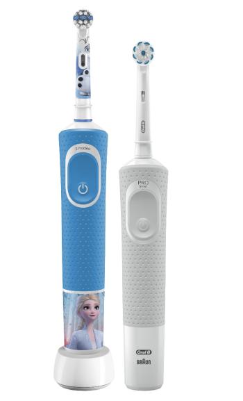 Oral-B Family FROZEN 2 pack Vitality 100 Sensitive White + Vitality Kids Frozen 2