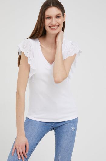 Tričko Answear Lab dámský, bílá barva