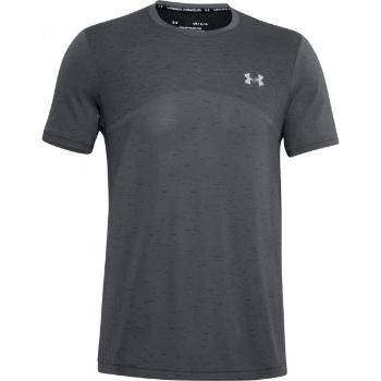 Under Armour SEAMLESS SS Pánské triko, šedá, velikost M