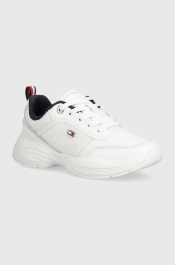 Sneakers boty Tommy Hilfiger CHUNKY RUNNER bílá barva, FW0FW07818