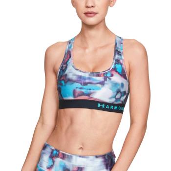 Armour Mid Crossback Printed Bra XS