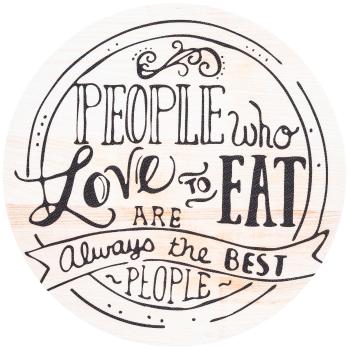 Dakls Prostírání Iva People who love eat, 38 cm