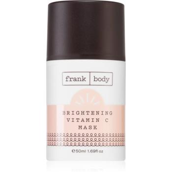 Frank Body Face Care Brightening rozjasňující pleťová maska 50 ml
