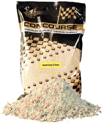 Benzar mix krmítková směs s peletkami concourse method 800 g - sweet carp a amur