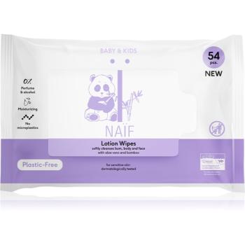 Naif Baby & Kids Lotion Wipes vlhčené ubrousky pro děti od narození 54 ks