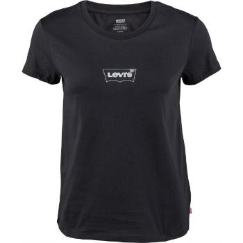 Levi's CORE THE PERFECT TEE Dámské tričko, černá, velikost M