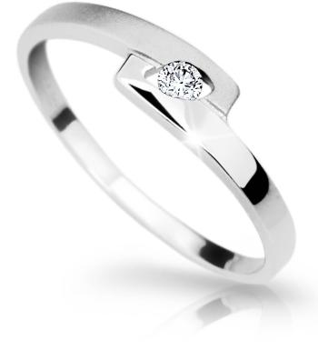 Cutie Diamonds Elegantní prsten z bílého zlata s briliantem DZ6725-1284-00-X-2 56 mm