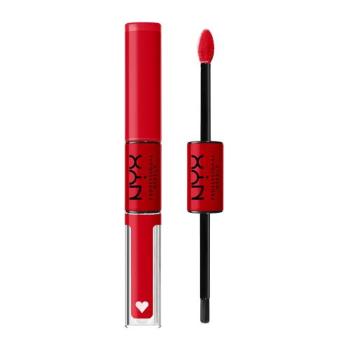NYX Professional Makeup Shine Loud 3,4 ml rtěnka pro ženy 17 Rebel In Red tekutá rtěnka