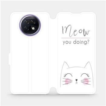 Flipové pouzdro na mobil Xiaomi Redmi Note 9T 5G - M098P Meow you doing? (5903516624843)