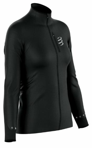 Compressport Hurricane Windproof W Black L Běžecká bunda