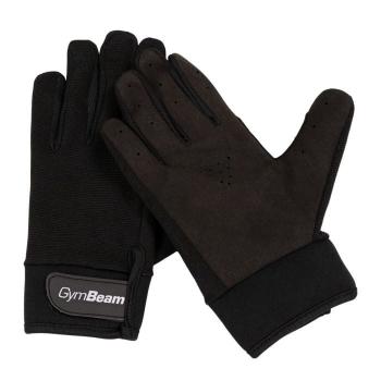 Fitness rukavice Full Finger Black L - GymBeam