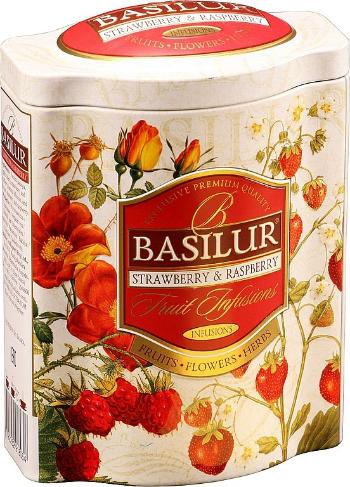 Basilur Fruit Strawberry & Raspberry plech 100 g