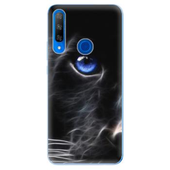 Odolné silikonové pouzdro iSaprio - Black Puma - Huawei Honor 9X