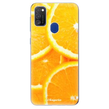 Odolné silikonové pouzdro iSaprio - Orange 10 - Samsung Galaxy M21