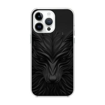 TopQ Kryt iPhone 14 Pro Max Černý vlk 82521 (82521)