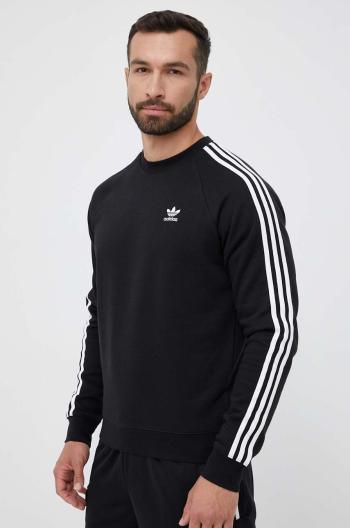 Mikina adidas Originals pánská, černá barva, s aplikací