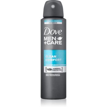 Dove Men+Care Clean Comfort deodorační antiperspirant ve spreji 48h 150 ml