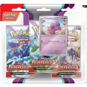 Pokémon TCG: SV02 Paldea Evolved - 3 Blister Booster (0820650853531)