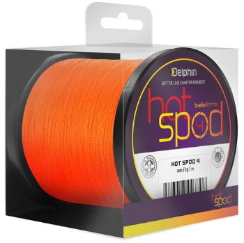 Delphin spodová šňůra hotspod 4 oranžová 0,14 mm 9,1 kg 300 m